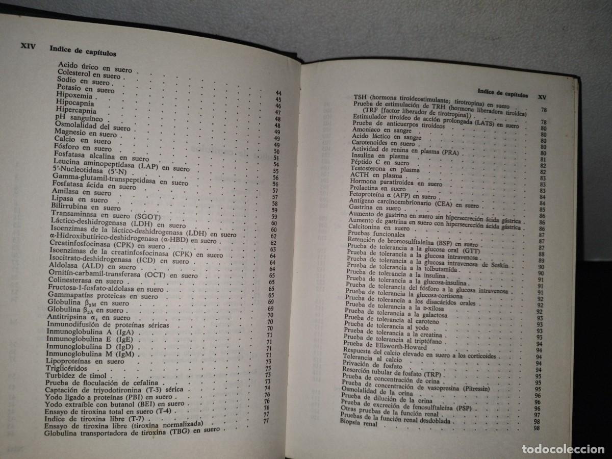 Libros de segunda mano: 87-2- INTERPRETACI&Oacute;N DE LOS DIAGN&Oacute;STICOS DE LABORATORIO - JACQUES WALLACH - Foto 8