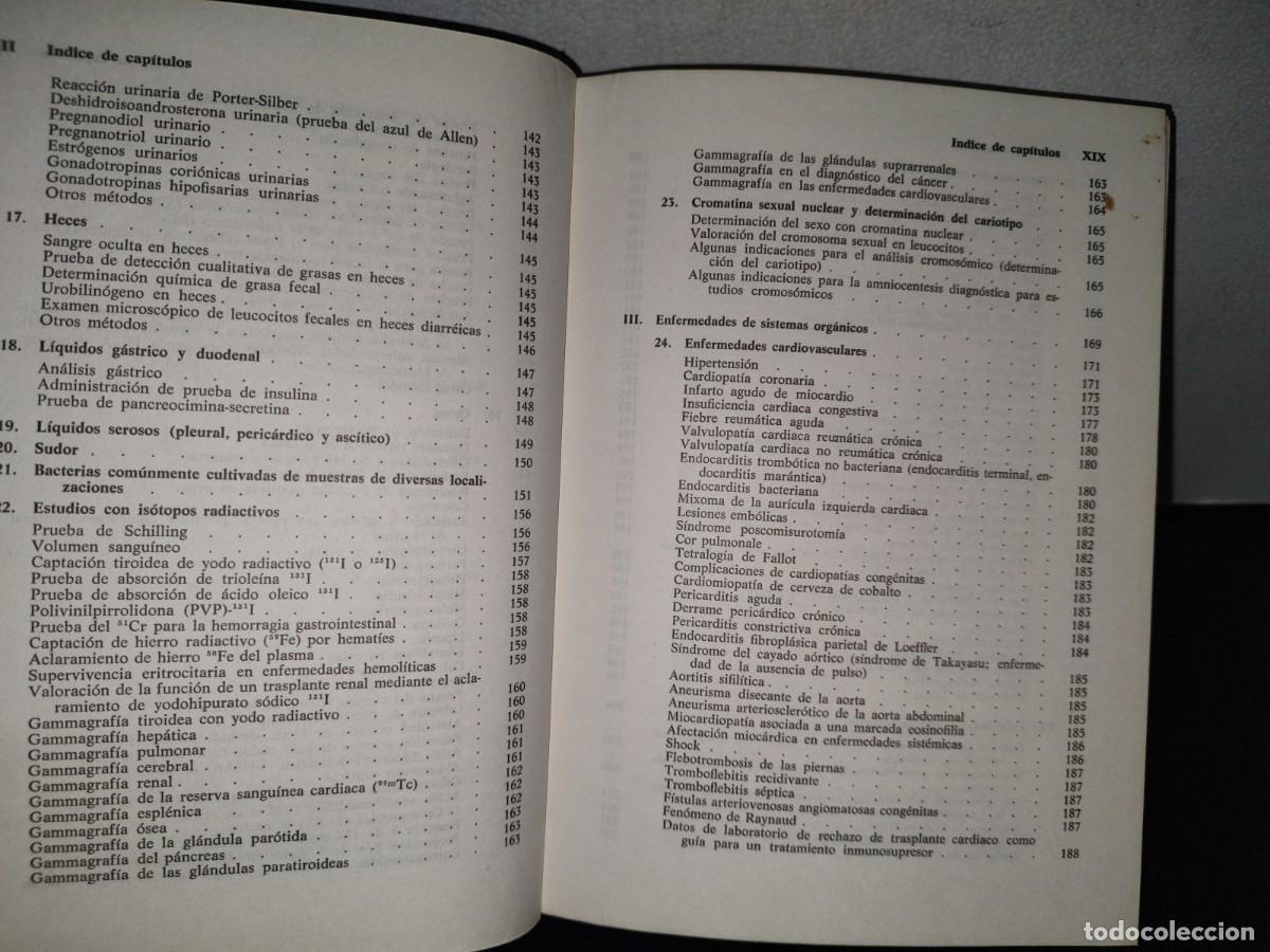 Libros de segunda mano: 87-2- INTERPRETACI&Oacute;N DE LOS DIAGN&Oacute;STICOS DE LABORATORIO - JACQUES WALLACH - Foto 10