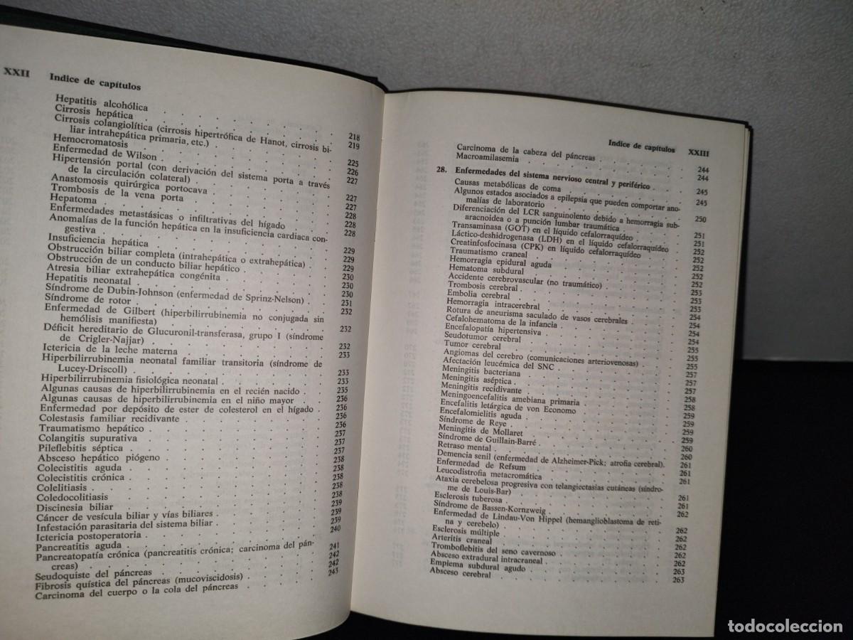 Libros de segunda mano: 87-2- INTERPRETACI&Oacute;N DE LOS DIAGN&Oacute;STICOS DE LABORATORIO - JACQUES WALLACH - Foto 12
