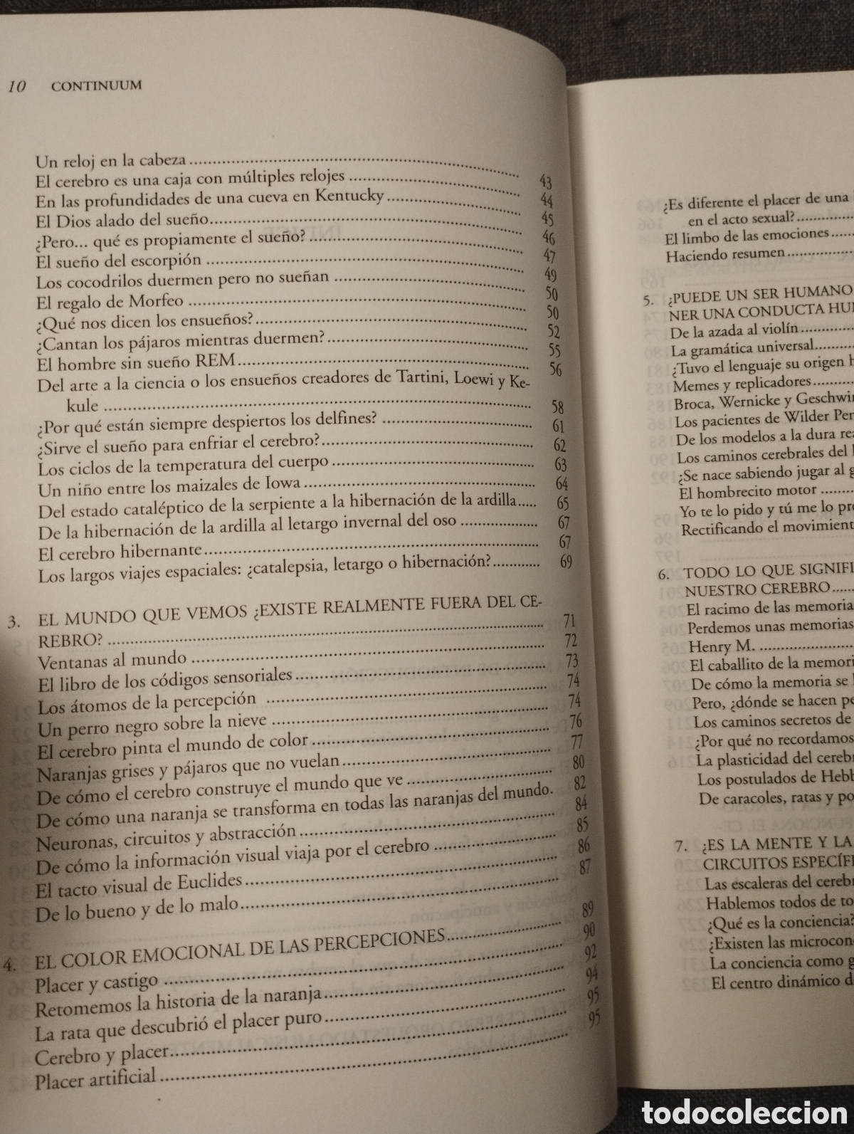 Libros de segunda mano: CONTINUUM &iquest;C&Oacute;MO FUNCIONA EL CEREBRO? (FRANCISCO MORA) - Foto 4