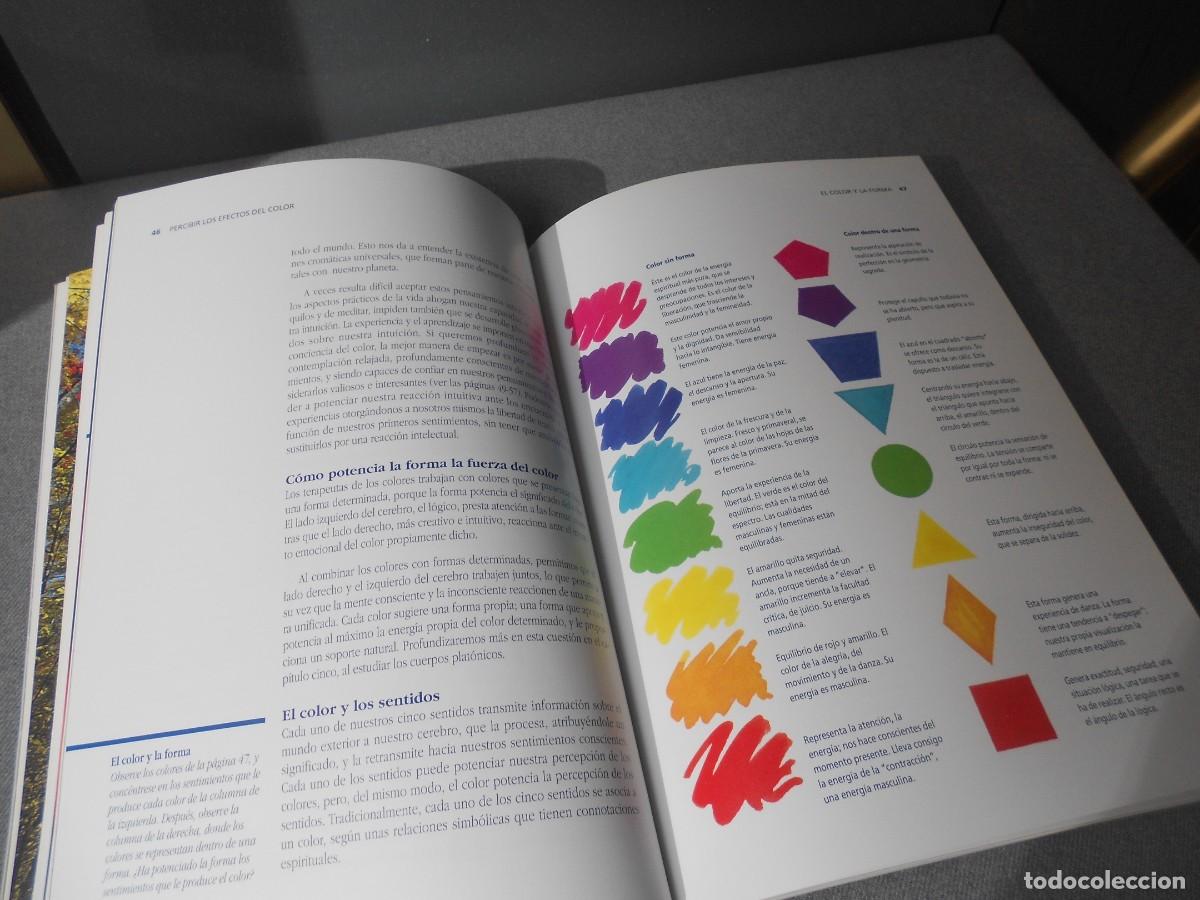 Libros de segunda mano: EL LIBRO DE LA TERAPIA DE LOS COLORES. - Foto 5