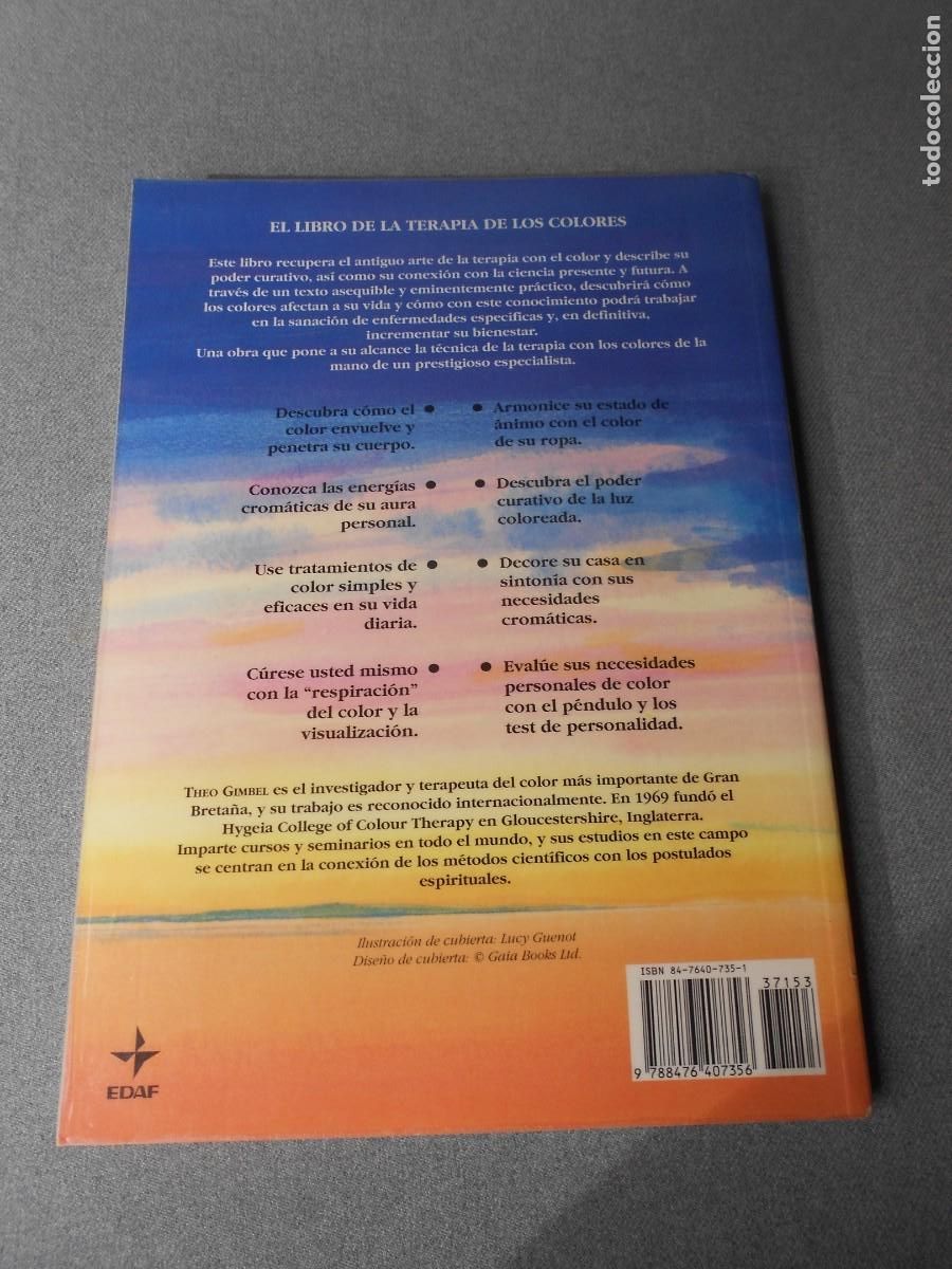 Libros de segunda mano: EL LIBRO DE LA TERAPIA DE LOS COLORES. - Foto 9