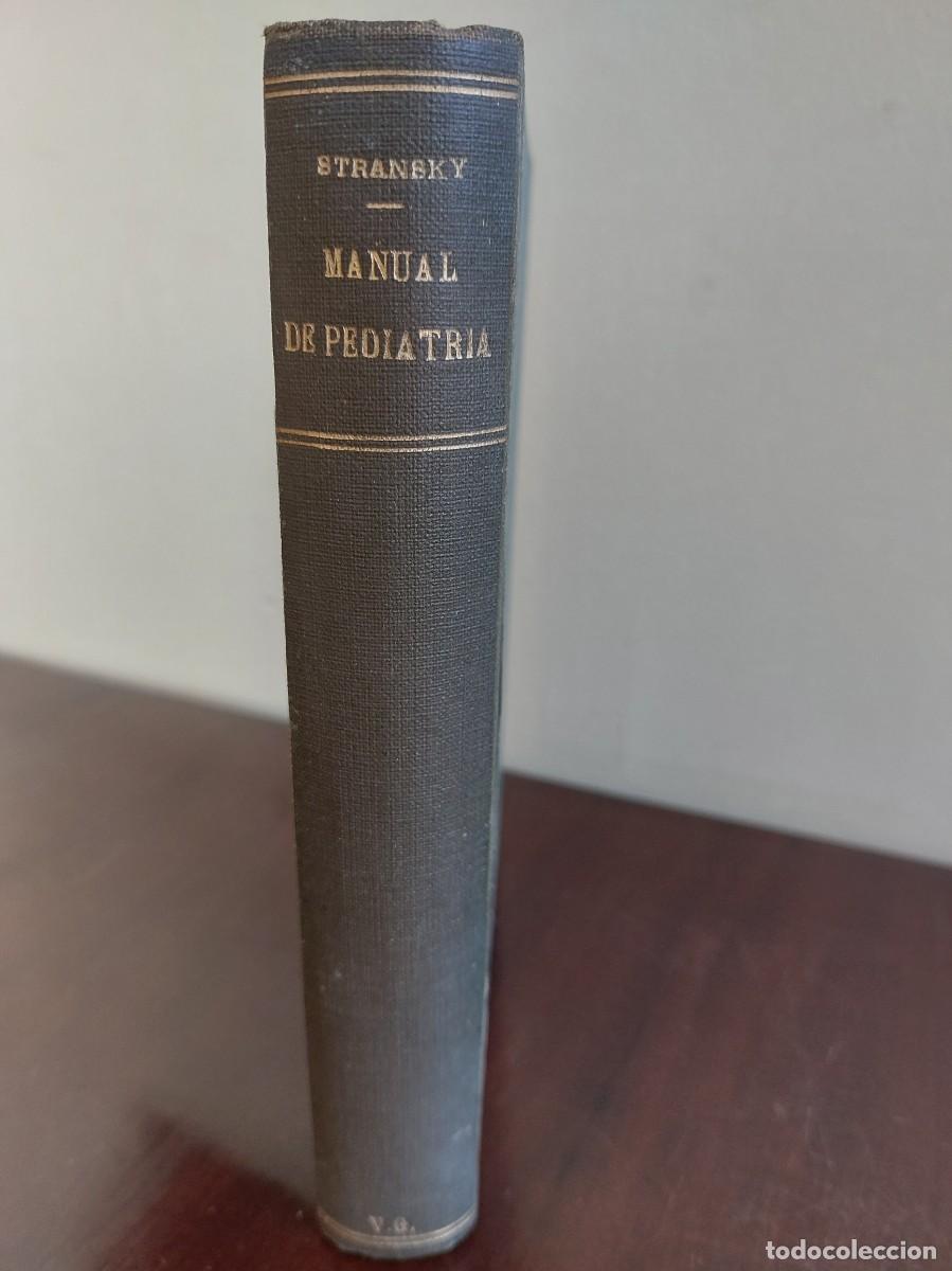 Libros de segunda mano: Manual de pediatria - Eugen Stransky - 1944 - con ex libris - Foto 3