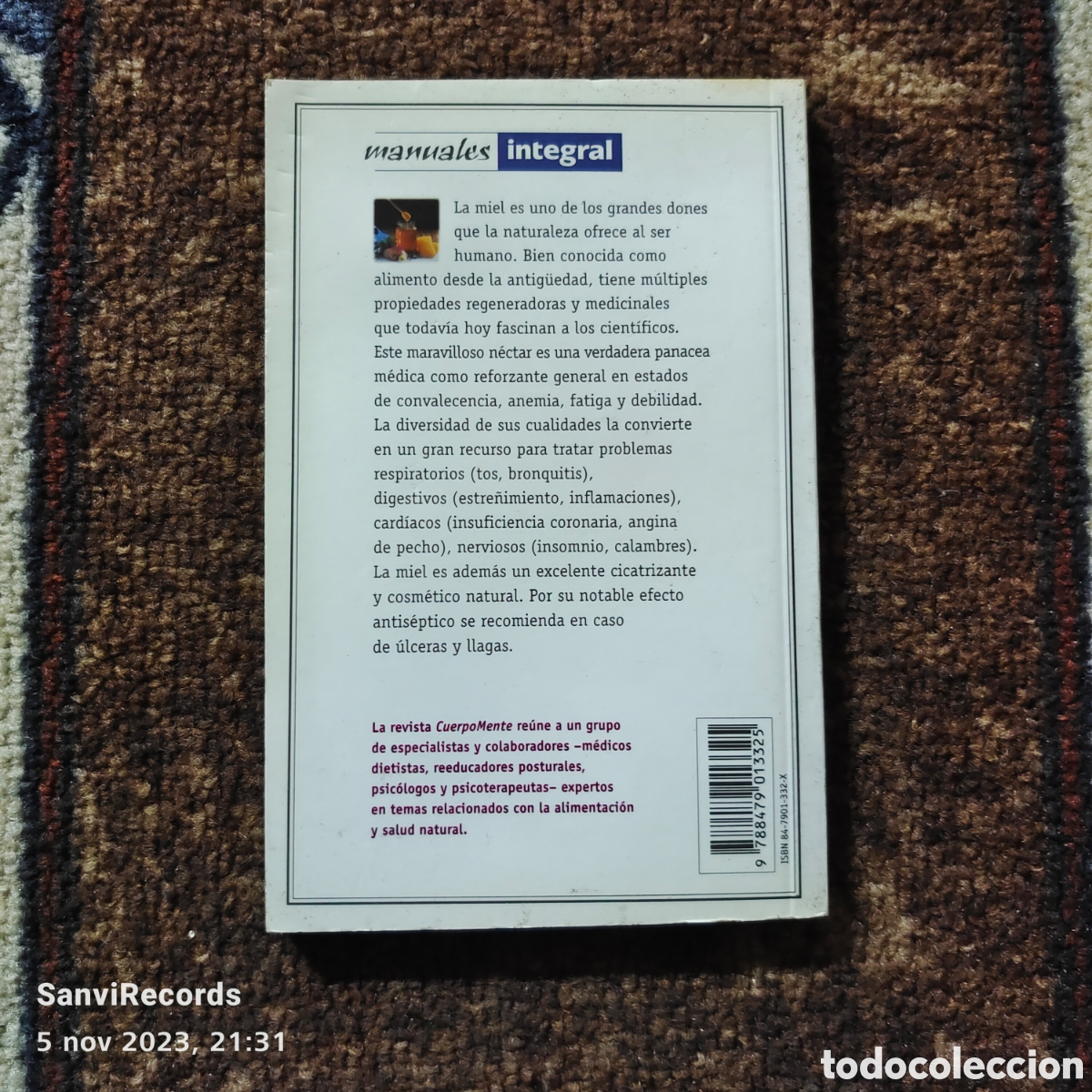 Libros de segunda mano: COMO CURA LA MIEL (MANUALES INTEGRAL) - Foto 2