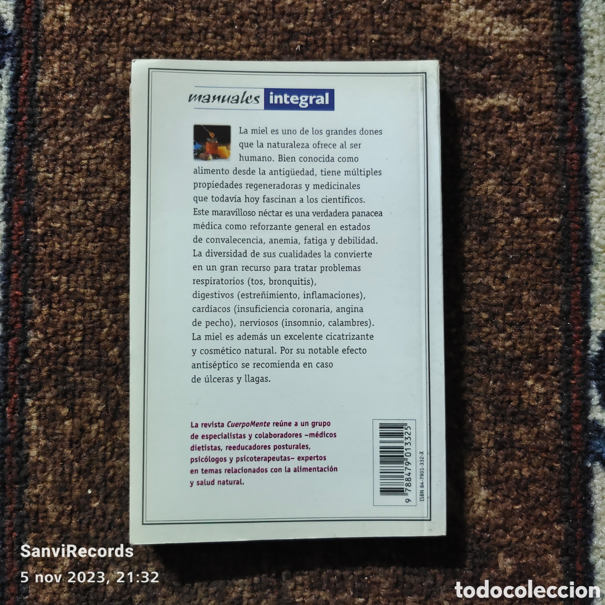 Libros de segunda mano: COMO CURA LA MIEL (MANUALES INTEGRAL) - Foto 2