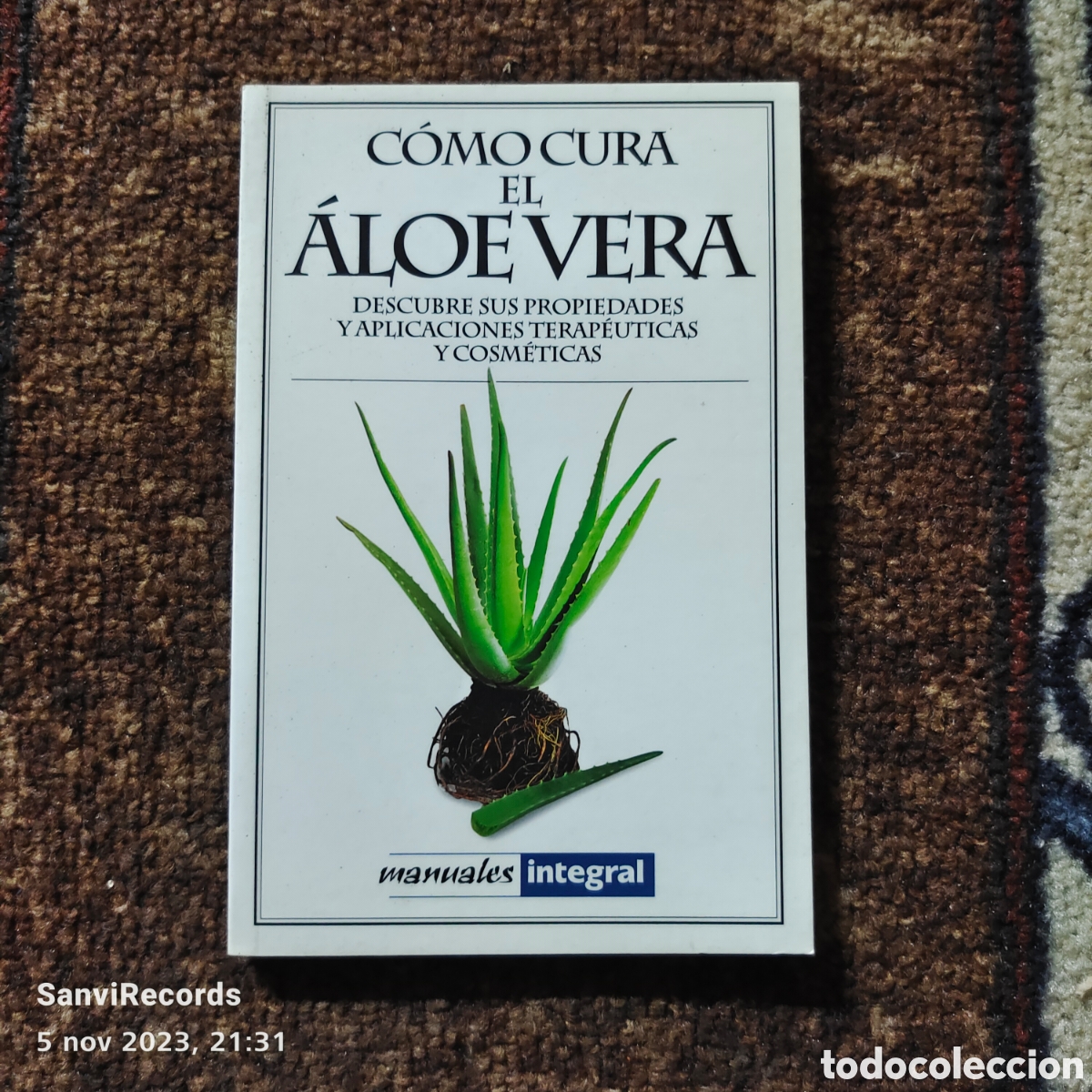 Libros de segunda mano: COMO CURA EL &Aacute;LOE VERA (MANUALES INTEGRAL) - Foto 1