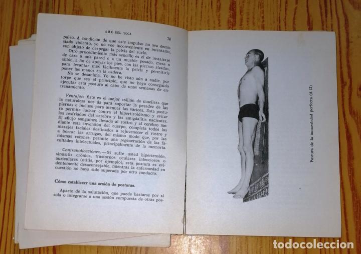 Libros de segunda mano: ABC DEL YOGA / Philippe de M&eacute;ric ; prefacio de E. Longue. - Toray, 1966 - Foto 3