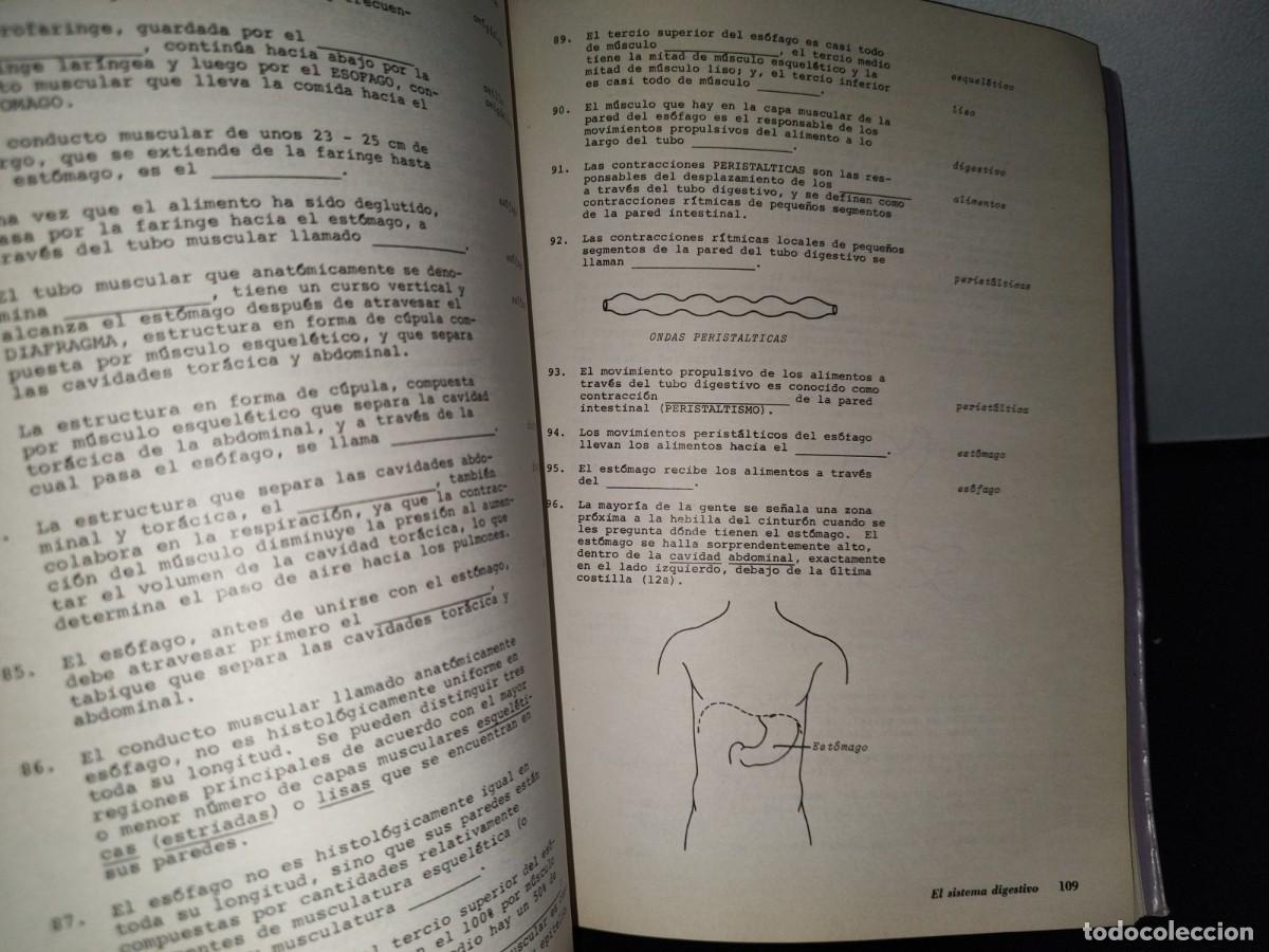 Libros de segunda mano: 91- ANATOM&Iacute;A HUMANA. TEXTO PROGRAMADO - EDITORIAL LIMUSA 1976 - Foto 7