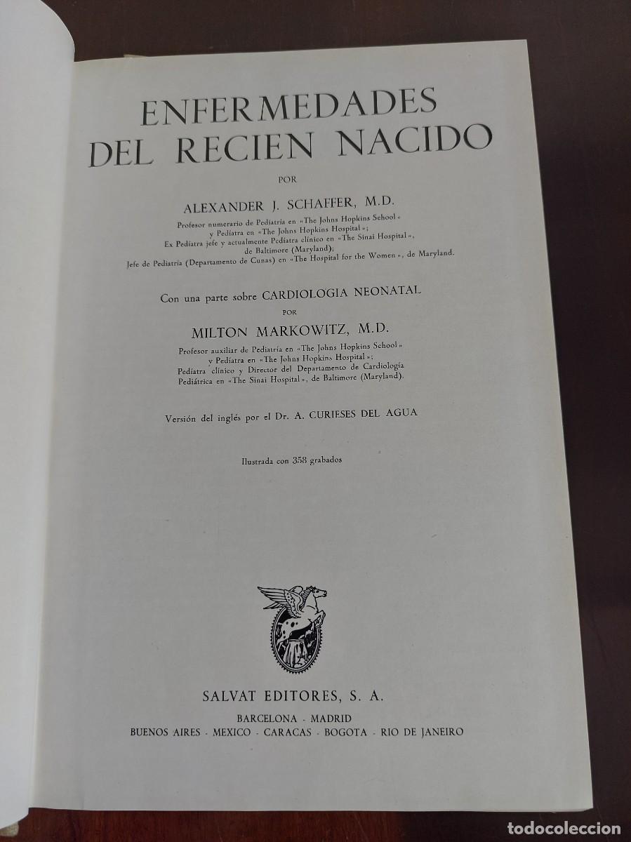 Libri di seconda mano: Enfermedades del recien nacido - Alexander J.Schaffer-1963