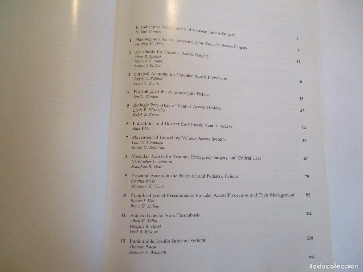 Libros de segunda mano: SAMUEL ERIC WILSON Vascular access Principles and practice (ingl&eacute;s) W23845 - Foto 2