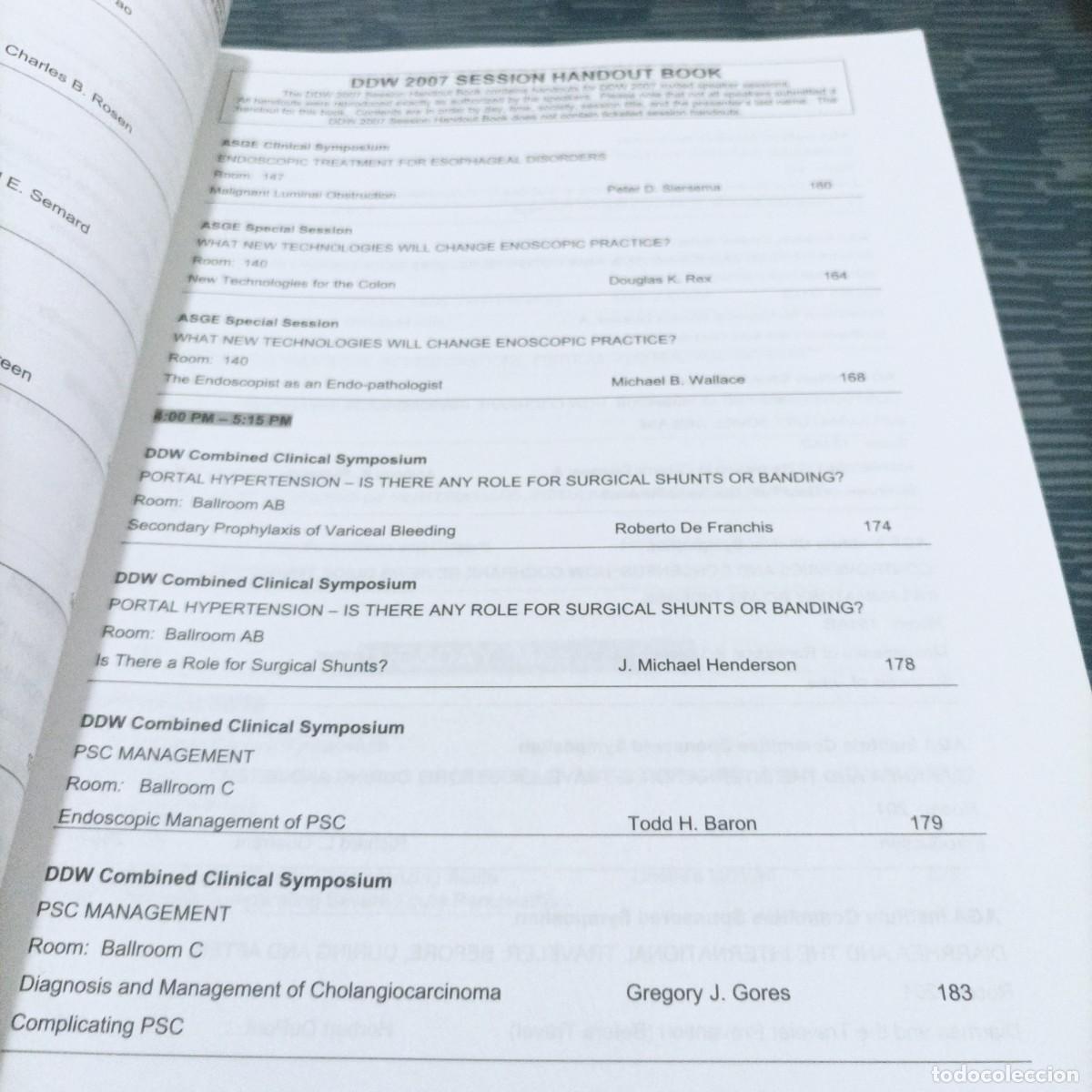 Libros de segunda mano: SCIENTIFIC SESSION HANDOUTS 2007,510 PAG. - Foto 2