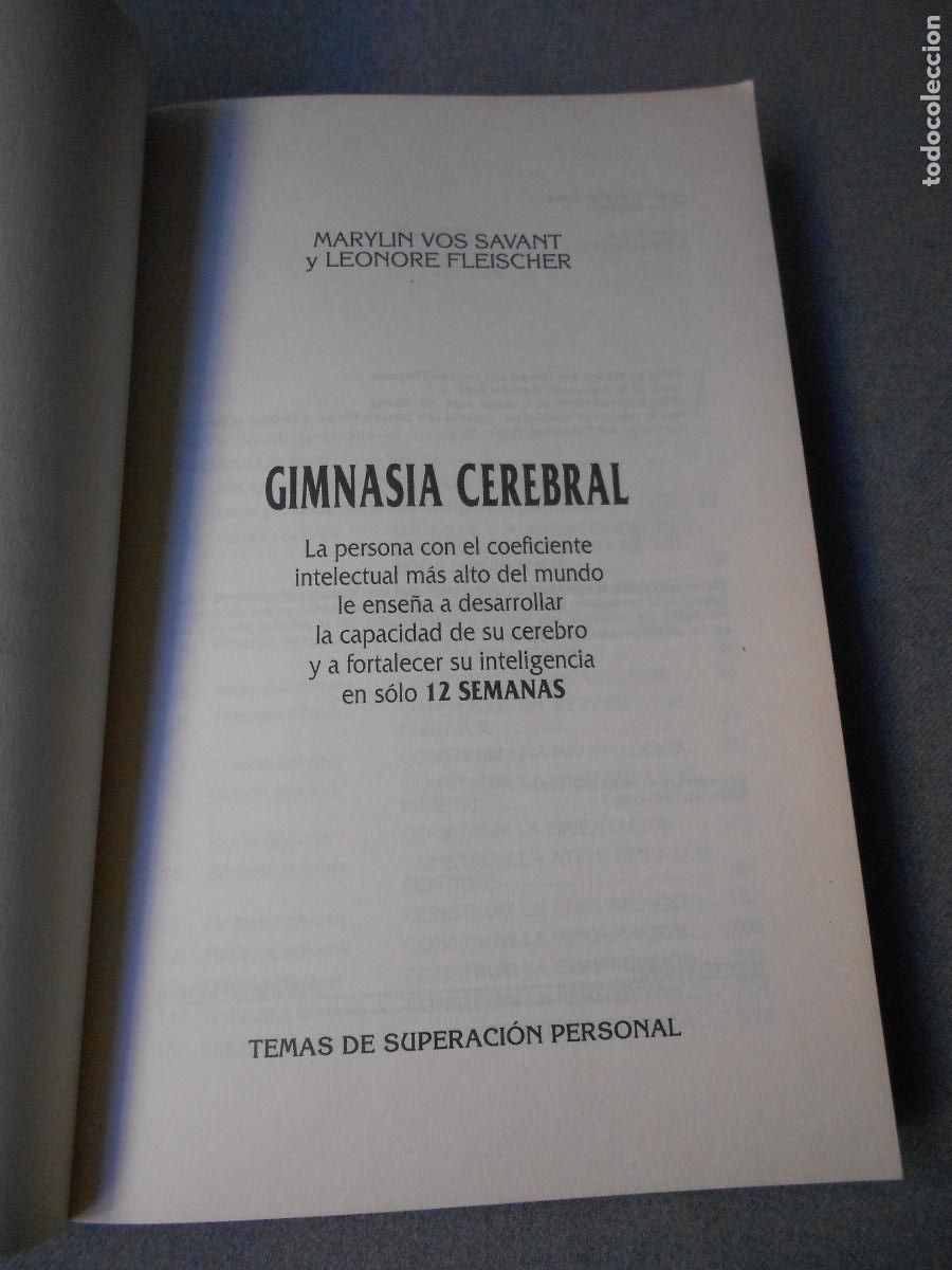 Libros de segunda mano: GIMNASIA CEREBRAL - Foto 3