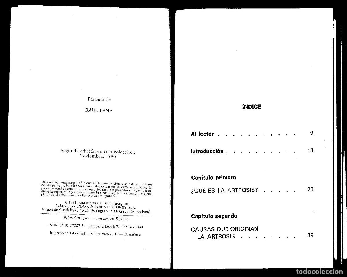 Libros de segunda mano: LA ARTROSIS Y SU SOLUCION - Foto 2