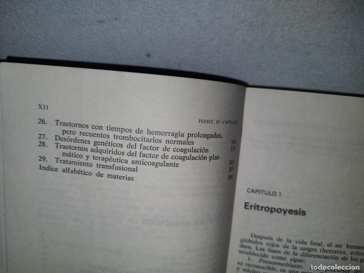 Libros de segunda mano: 93- INTRODUCCI&Oacute;N A LA HEMATOLOG&Iacute;A - SAMUEL I. RAPAPORT - Foto 8