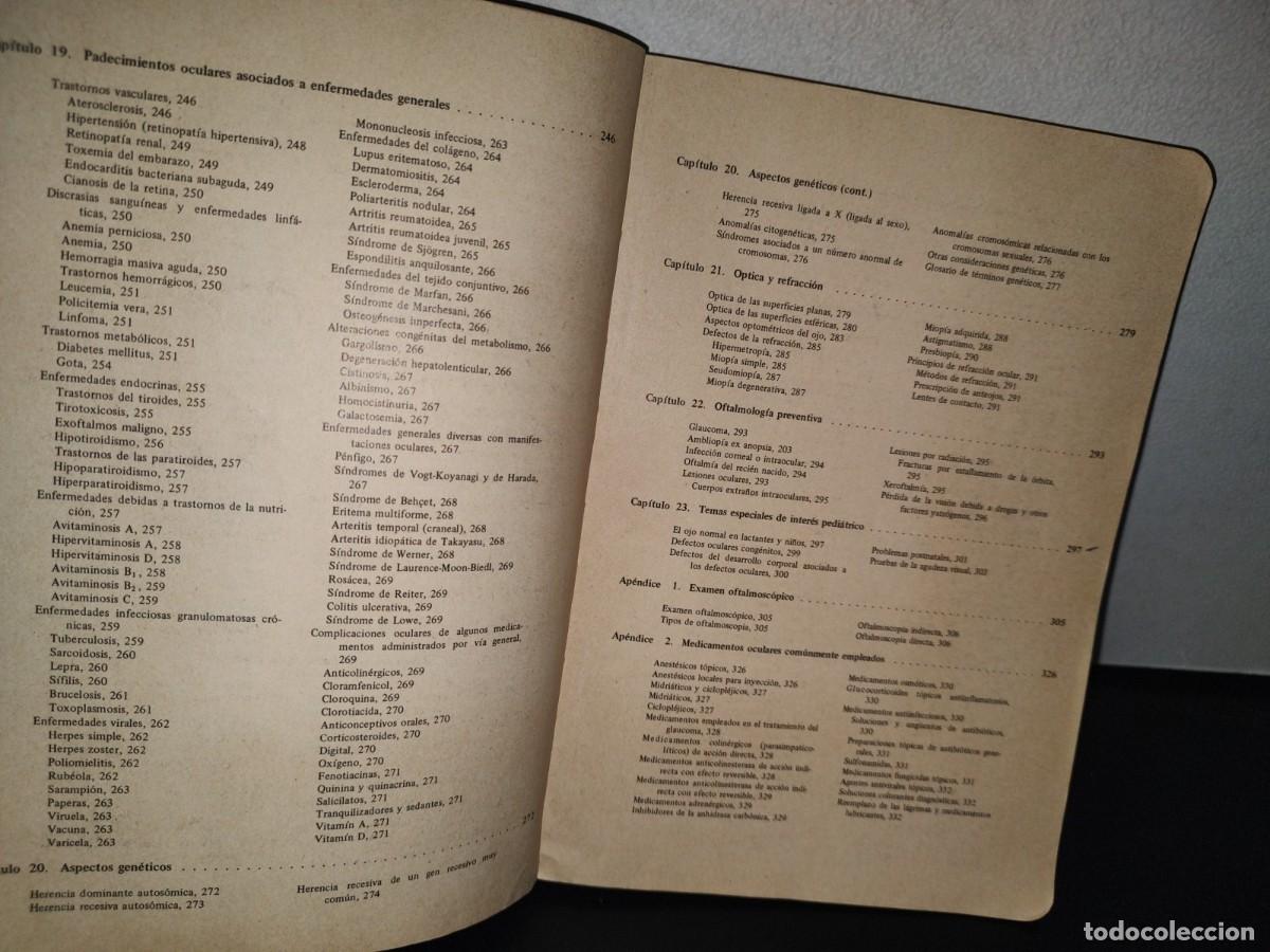 Libros de segunda mano: 85- OFTALMOLOG&Iacute;A GENERAL - DR. DANIEL VAUGHAN - Foto 8