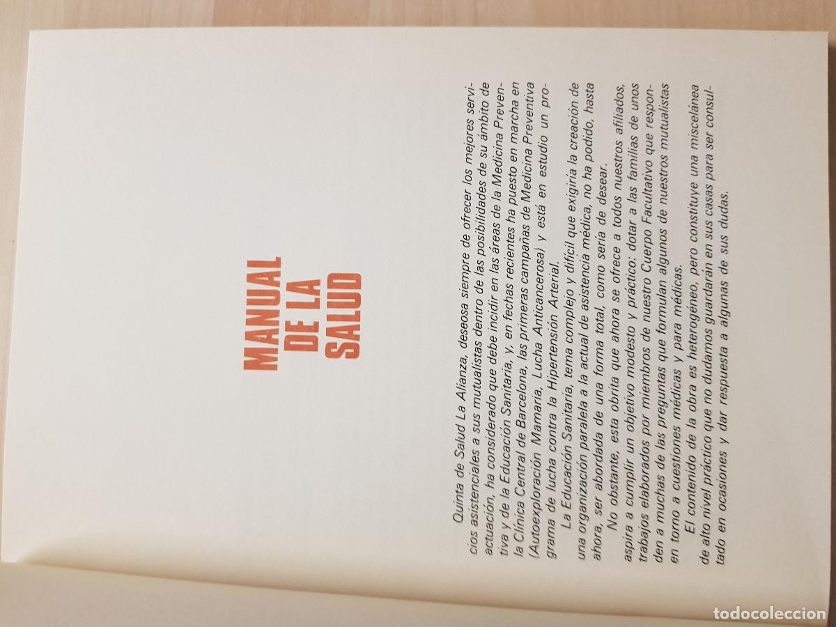 Libros de segunda mano: Manual de la salud - Foto 3