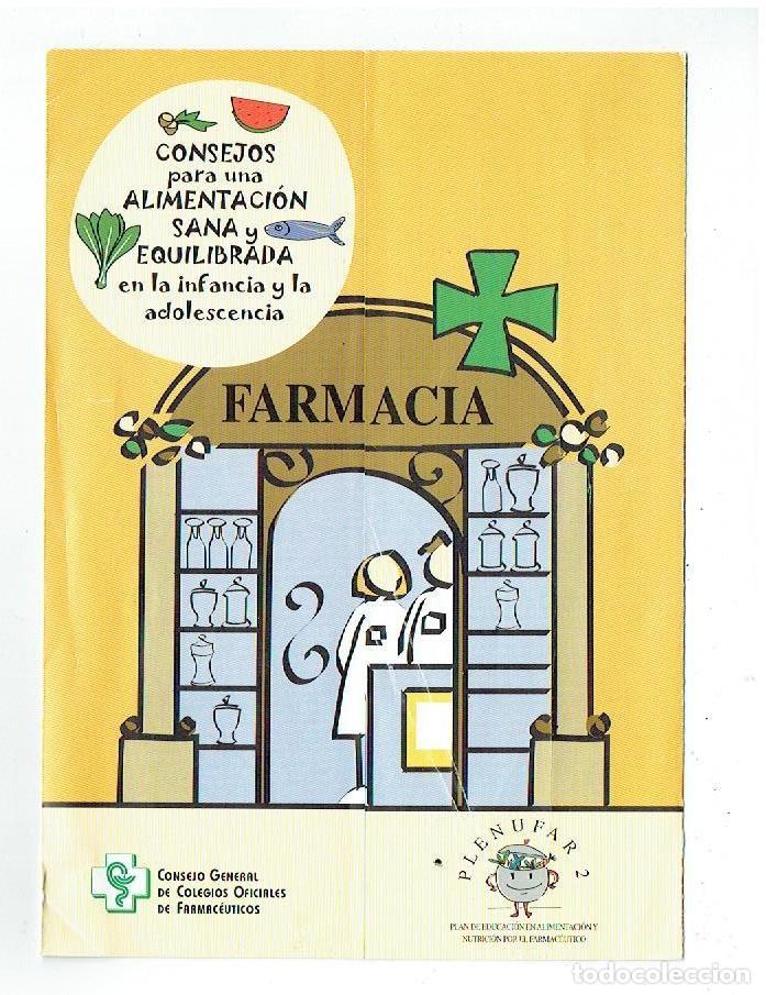Libri di seconda mano: CONSEJO PARA LA ALIMENTACI&Oacute;N SANA Y EQUILIBRADA. FOLLETO. COLEGIO OFILIALES DE FARMAC&Eacute;UTICOS(P/C41)