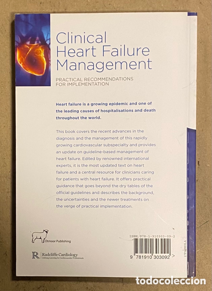 Libros de segunda mano: CLINICAL HEART FAILURE MANAGEMENT. PRACTICAL RECOMENDATIONS FOR IMPLEMENTATION. VV.AA. - Foto 7