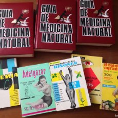 Libros de segunda mano: CARLOS KOZEL GUIA DE MEDICINA NATURAL-Y LOTE DE DR VANDER-ADELGAZAR-PLANTAS MEDICINALES NATURISMO