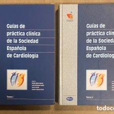 Libros de segunda mano: GUÍAS DE PRÁCTICA CLÍNICA DE LA SOCIEDAD ESPAÑOLA DE CARDIOLOGÍA. VARIOS EDITORES