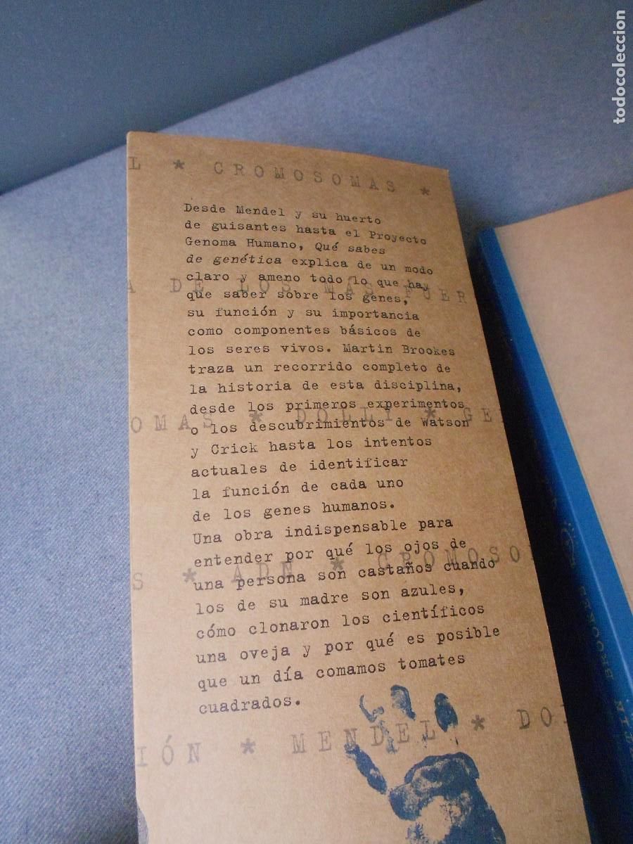 Libros de segunda mano: QU&Eacute; SABES DE GENETICA - Foto 3