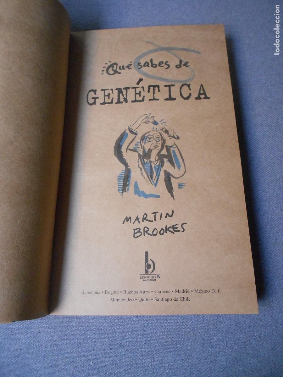 Libros de segunda mano: QU&Eacute; SABES DE GENETICA - Foto 4