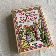 Libros de segunda mano: 1000 CONSEJOS DE LA BOTICA MEDIEVAL MANUEL ZAMORA PUBLICADO POR SERVILIBRO