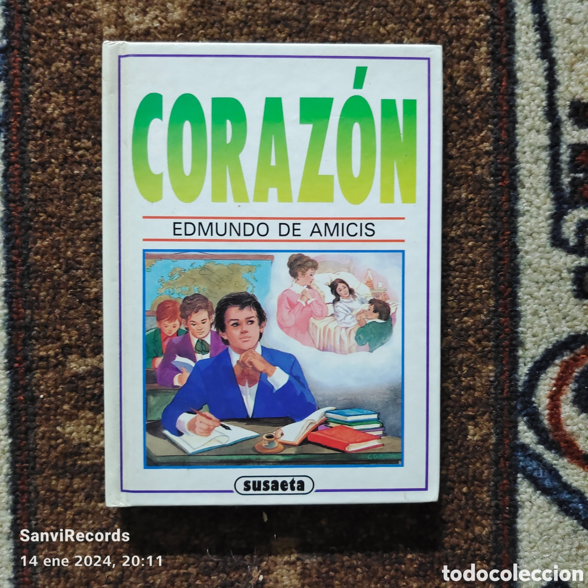 Libros de segunda mano: CORAZ&Oacute;N (EDMUNDO DE AMICIS) (SUSAETA) - Foto 1