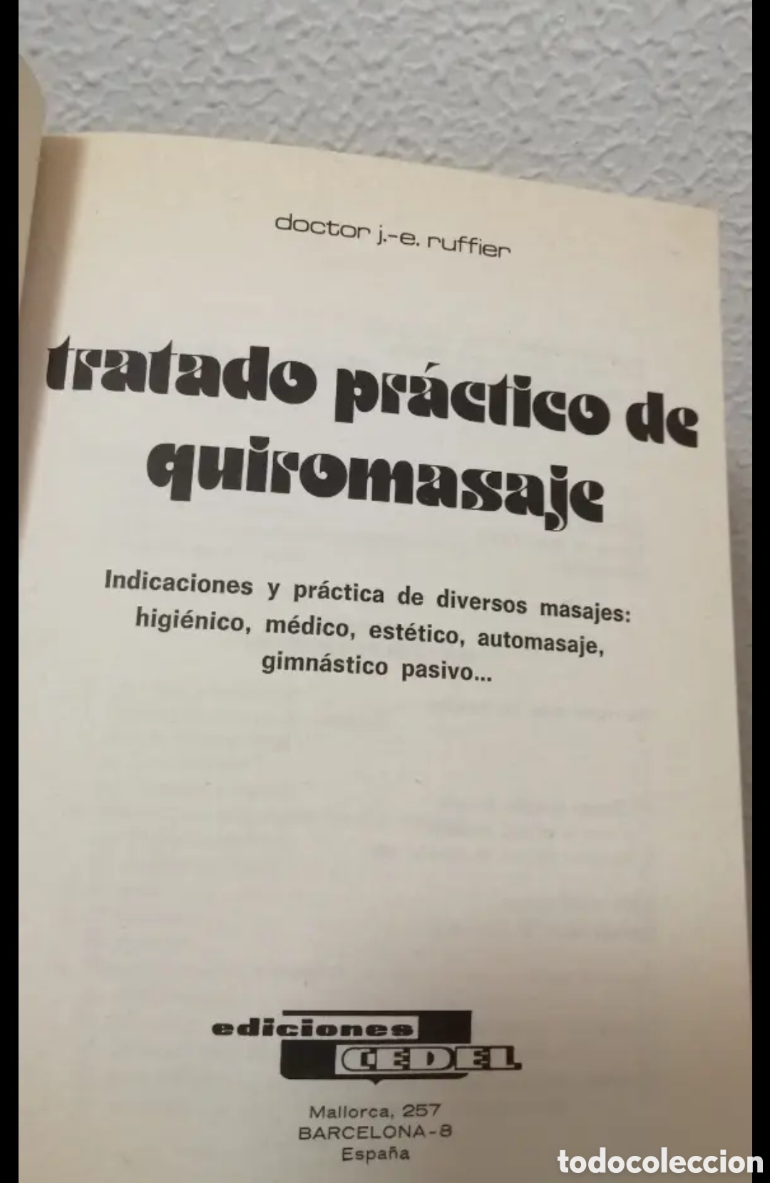 Libros de segunda mano: Tratado pr&aacute;ctico de quiromasaje - Foto 4