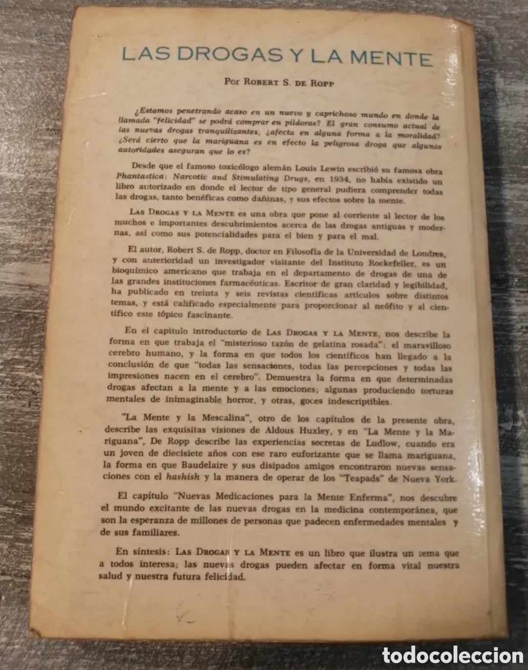 Libros de segunda mano: Las drogas y la mente - Foto 2