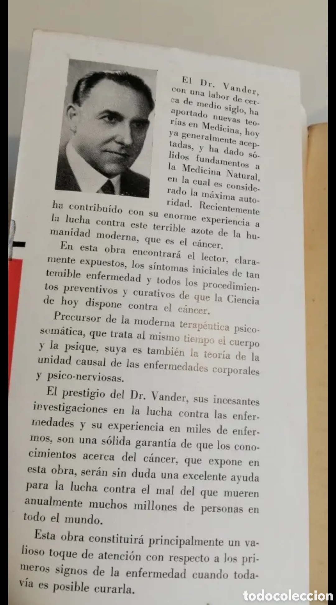 Libros de segunda mano: 1961 Evite el c&aacute;ncer. Dr Vander - Foto 2