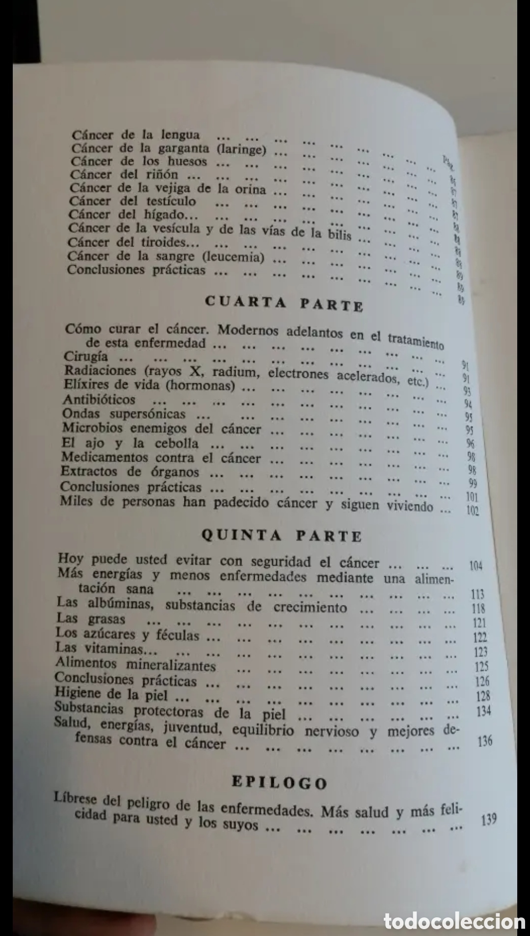 Libros de segunda mano: 1961 Evite el c&aacute;ncer. Dr Vander - Foto 5