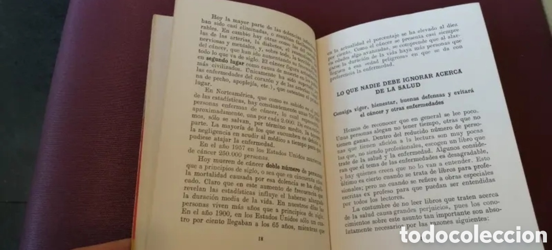 Libros de segunda mano: 1961 Evite el c&aacute;ncer. Dr Vander - Foto 7