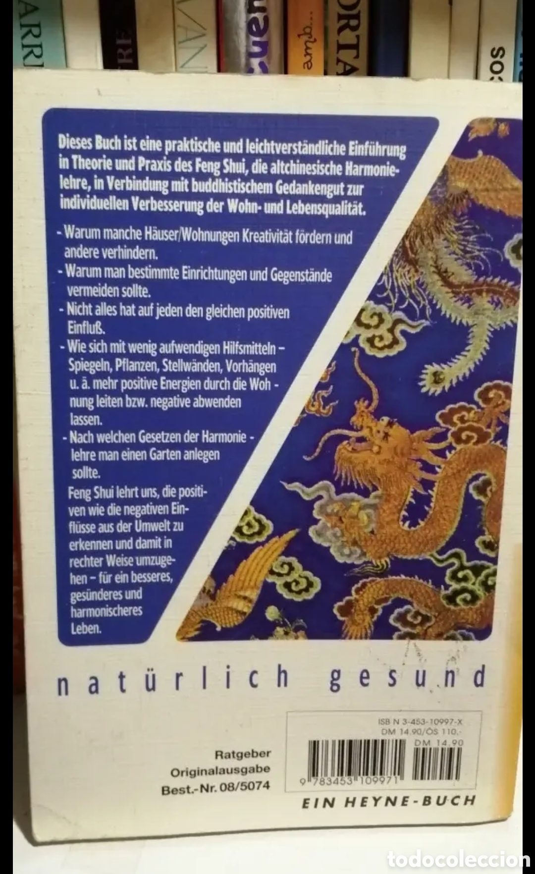 Libros de segunda mano: Feng Shui. Chao - Hsiu Chen Edici&oacute;n en Alem&aacute;n Bucher - Foto 2