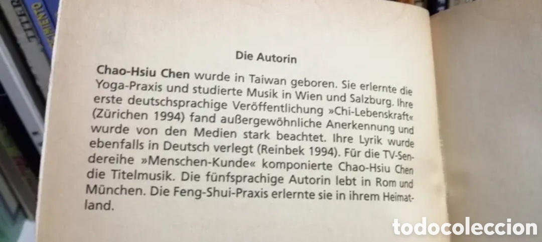 Libros de segunda mano: Feng Shui. Chao - Hsiu Chen Edici&oacute;n en Alem&aacute;n Bucher - Foto 4