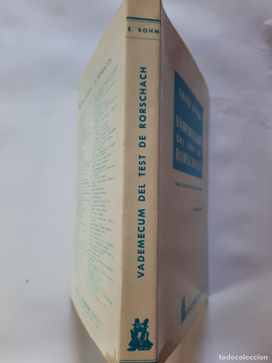Libros de segunda mano: VADEMECUM DEL TEST DE RORSCHACH - Foto 5