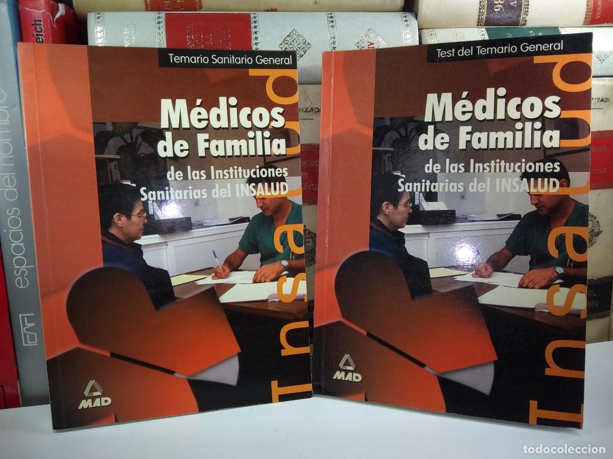 Libri di seconda mano: MEDICOS DE FAMILIA DE LAS INSTITUCIONES SANITARIAS DEL INSALUD. TEMARIO SANITARIO GENERAL / TEST