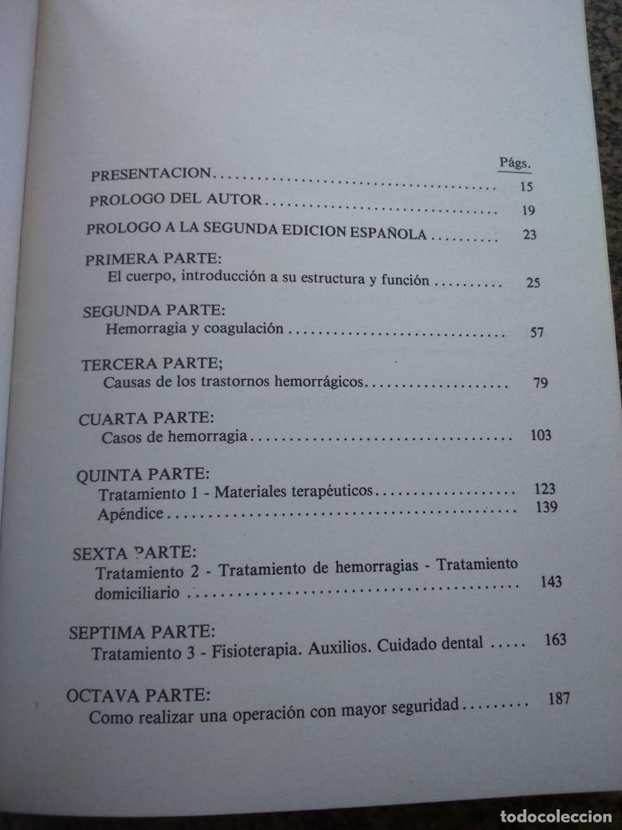 Libros de segunda mano: HEMOFILIA -- PETER JONES -- 1979 -- - Foto 3