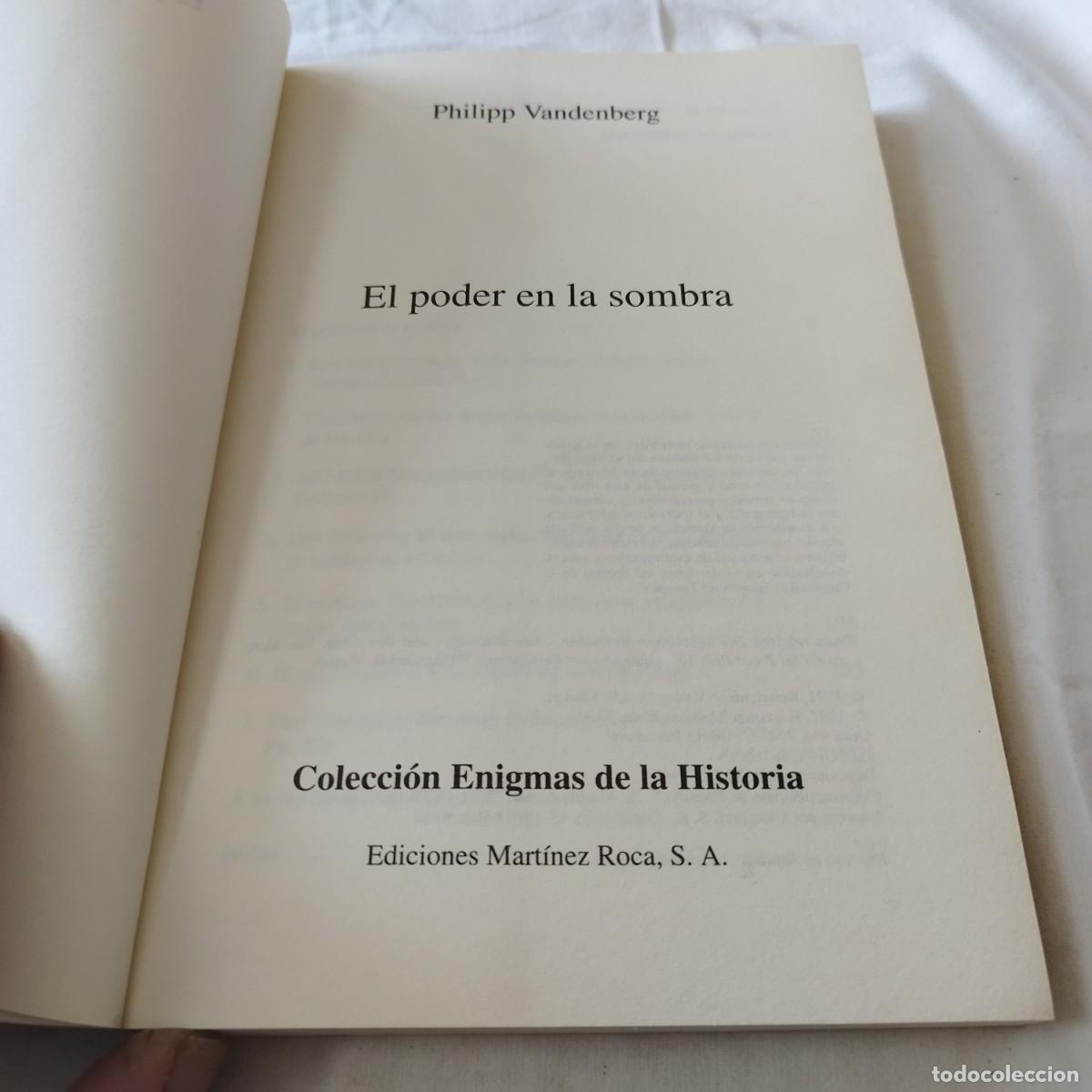 Libros de segunda mano: EL PODER EN LA SOMBRA / PHILIPP VANDENBERG / EVA 122 / MARTINEZ ROCA - Foto 9
