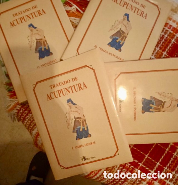 Livres d'occasion: CURSO COMPLETO DE ACUPUNTURA. 4 TOMOS.
