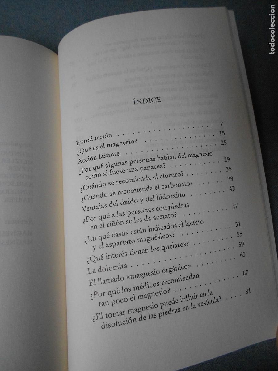 Libros de segunda mano: EL MAGNESIO - Foto 3