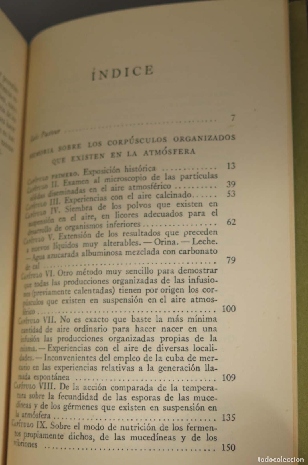 Libros de segunda mano: Estudios Sobre generaci&oacute;n Espont&aacute;nea. Pasteur - Foto 2