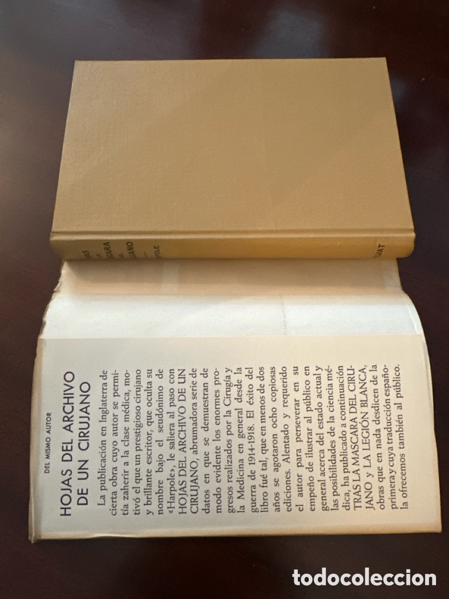 Libros de segunda mano: HARPOLE - Tras la m&aacute;scara del cirujano - Foto 2