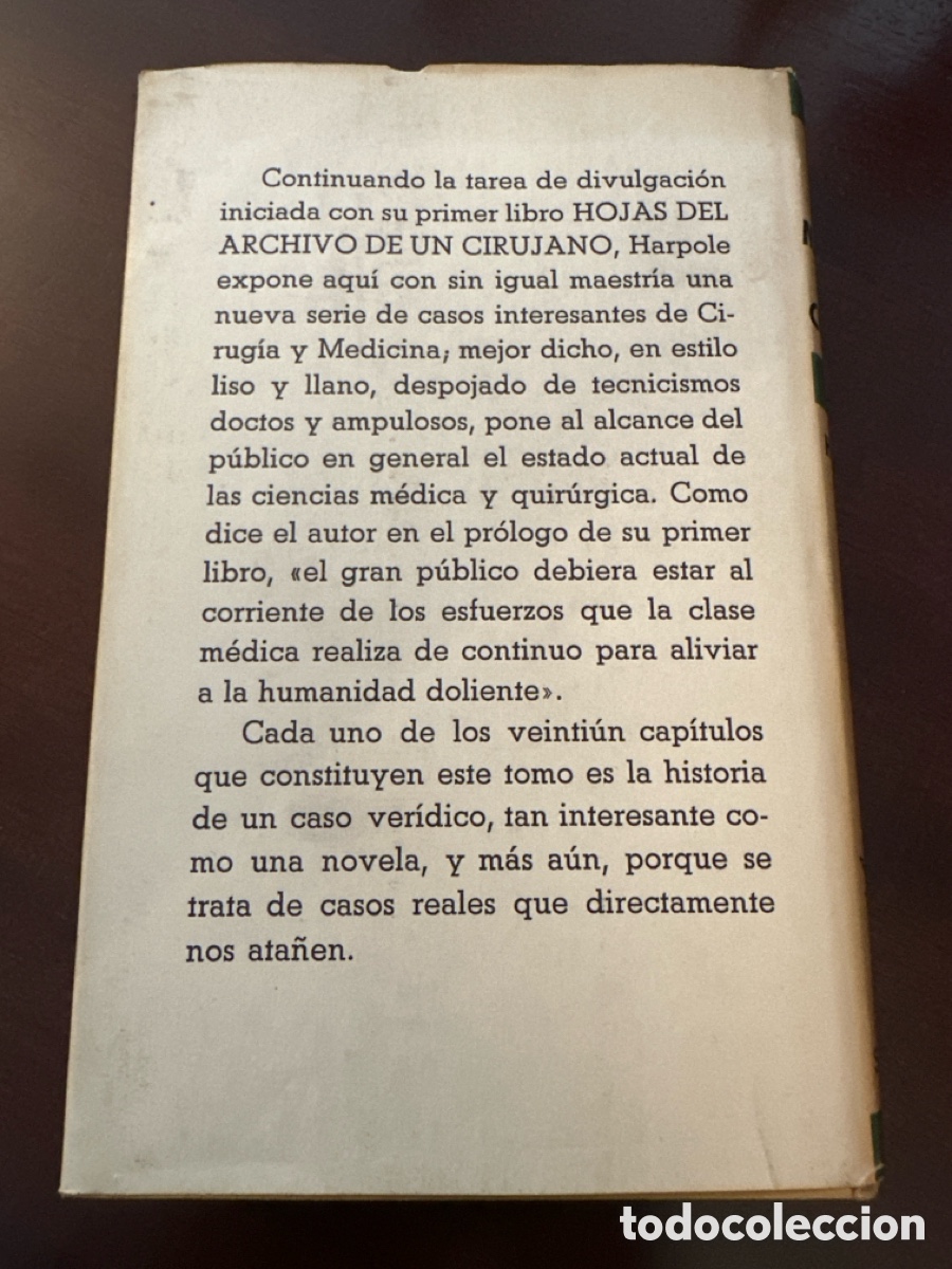 Libros de segunda mano: HARPOLE - Tras la m&aacute;scara del cirujano - Foto 8