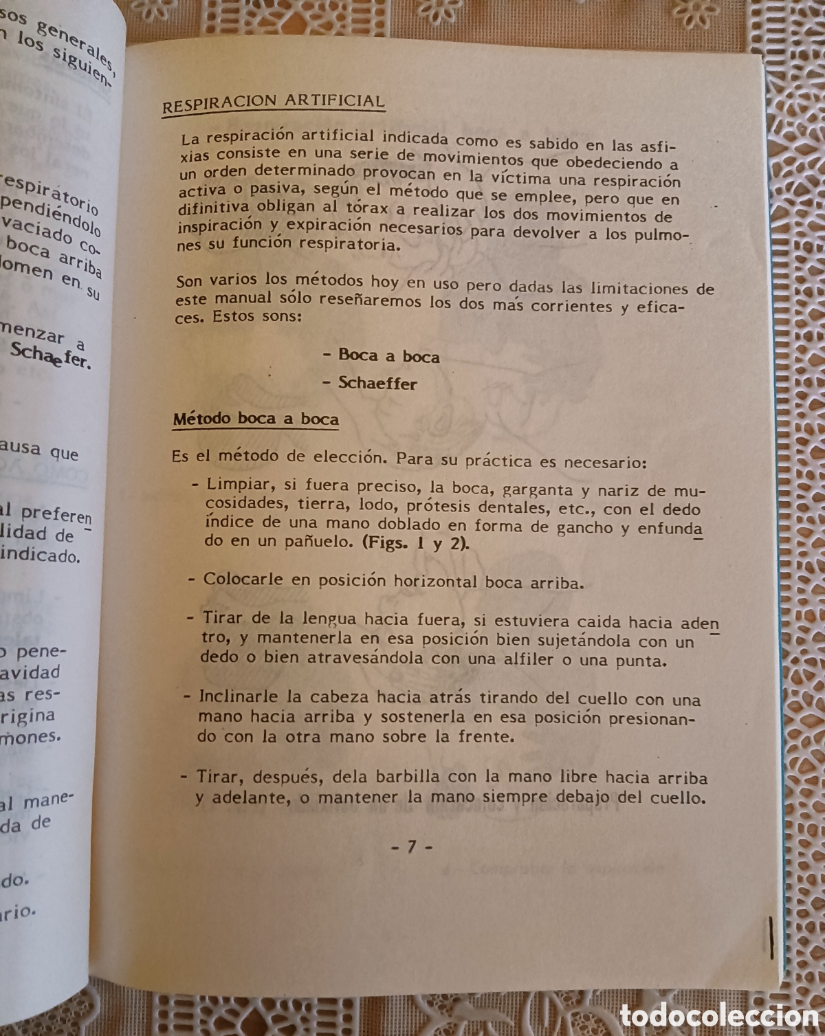 Libros de segunda mano: MANUAL DEL SOCORRISTA 1983 - Foto 4