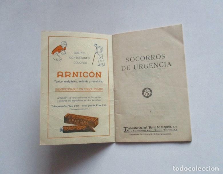Libros de segunda mano: SOCORROS DE URGENCIA - Foto 2