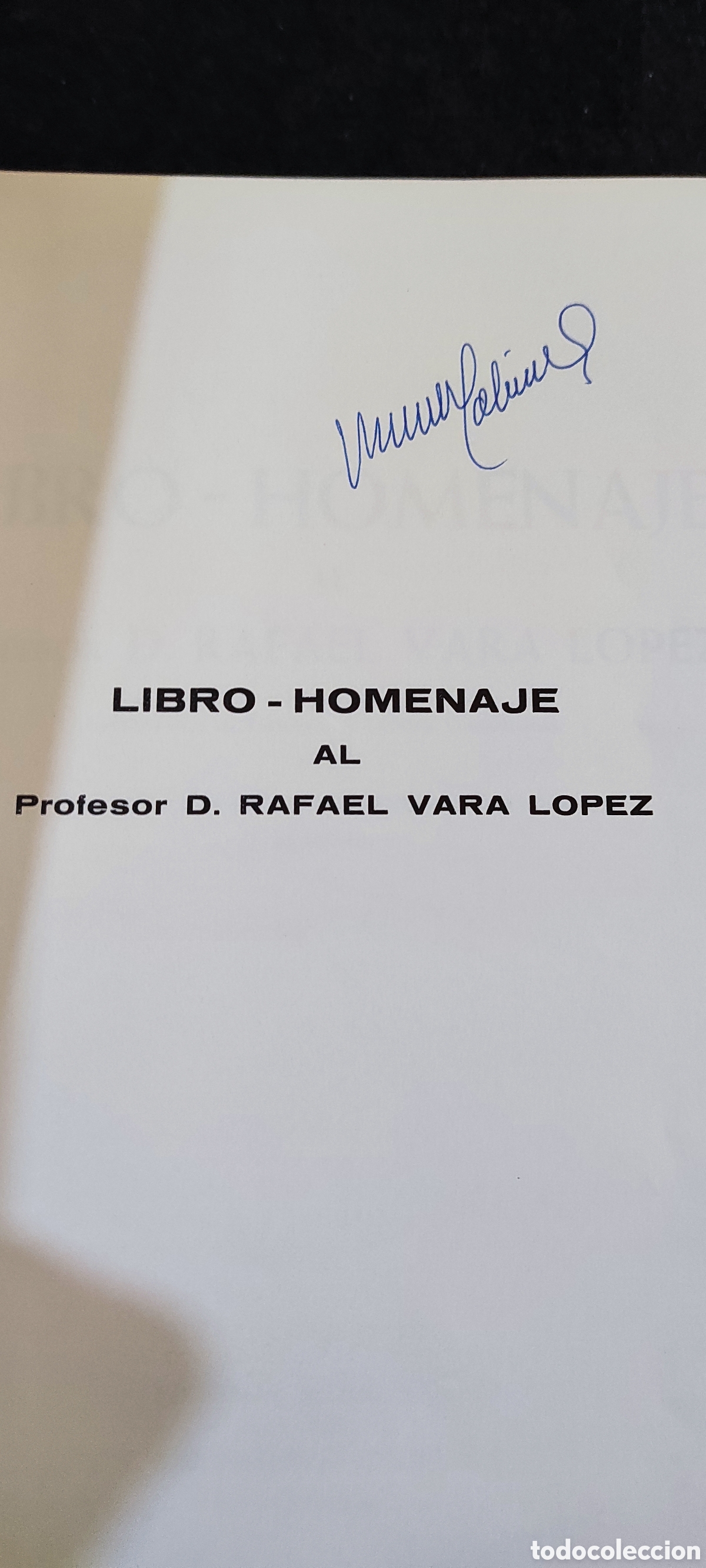 Libros de segunda mano: Libro homenaje al profesor D. Rafael Vara L&oacute;pez - Foto 6