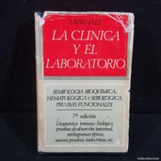 Libros de segunda mano: LA CLINICA Y EL LABORATORIO - A. BALCELLS - SEMIOLOGIA BIOQUIMICA, HEMATOLOGIA Y SEROLOGIA / CAA 119