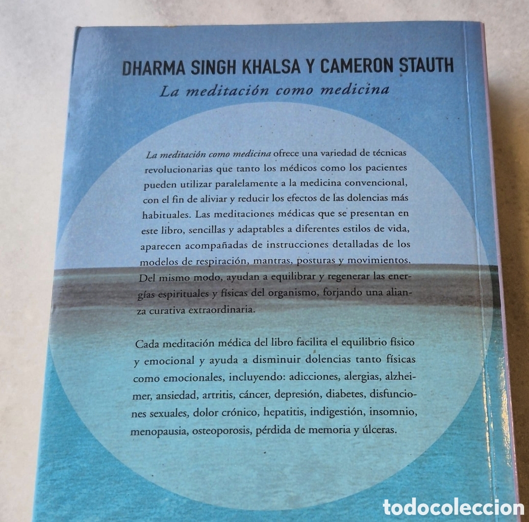 Libros de segunda mano: La meditaci&oacute;n como medicina - Foto 2