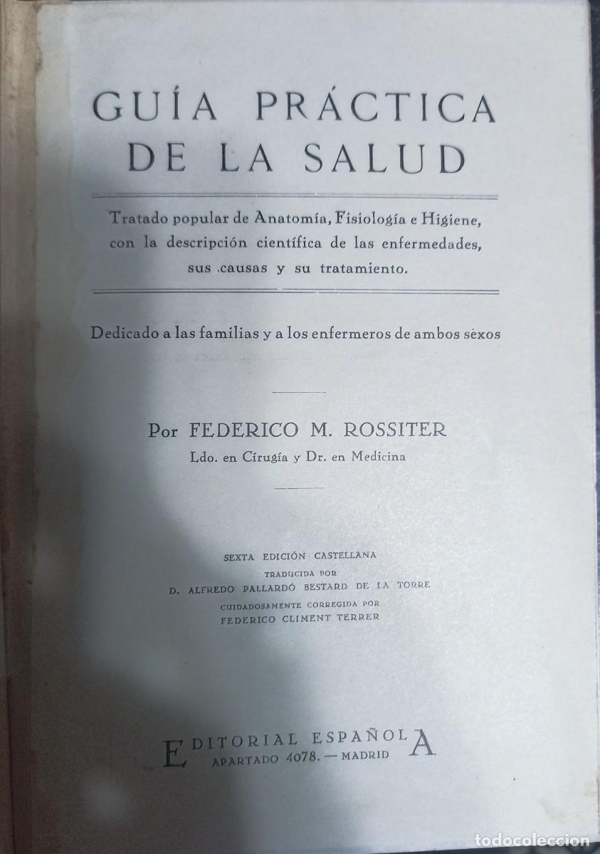 Libros de segunda mano: Gu&iacute;a pr&aacute;ctica de la Salud (57) - Foto 4